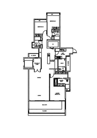 The Orange Grove - Floor Plan
