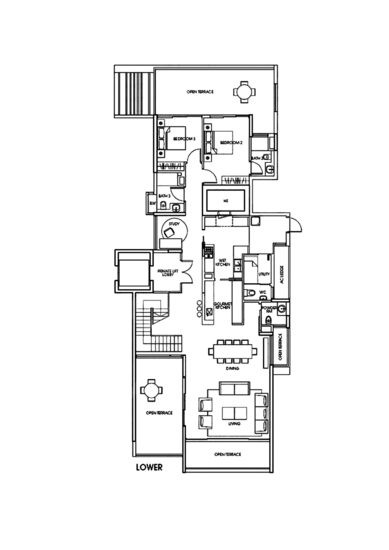 The Orange Grove - Floor Plan