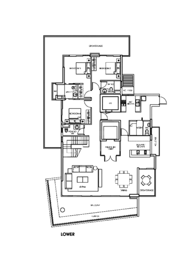 The Orange Grove - Floor Plan