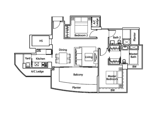 Lucida - Floor Plan
