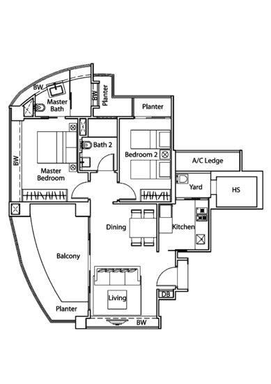 Lucida - Floor Plan