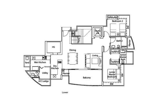 Lucida - Floor Plan