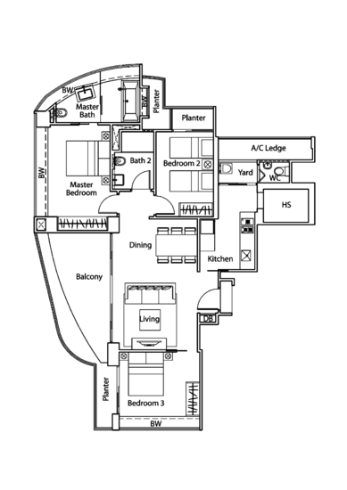 Lucida - Floor Plan