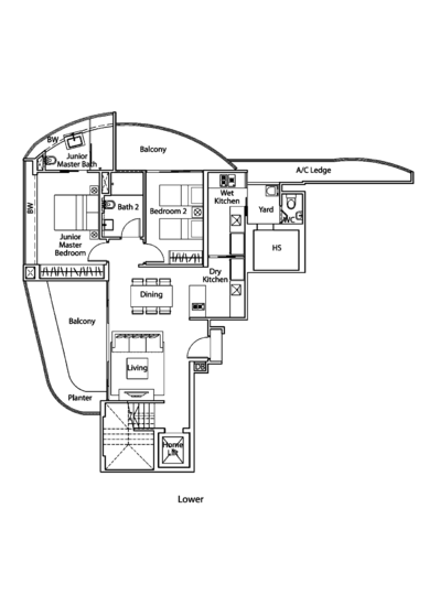 Lucida - Floor Plan