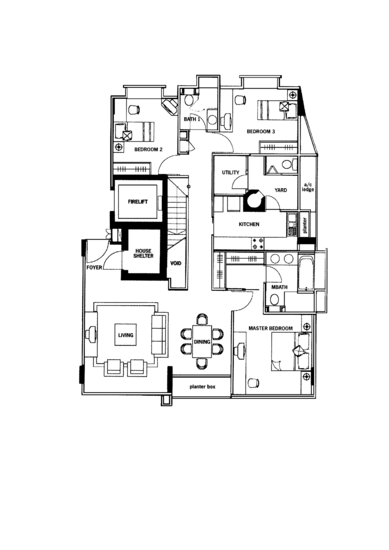 38 Draycott Drive - Floor Plan