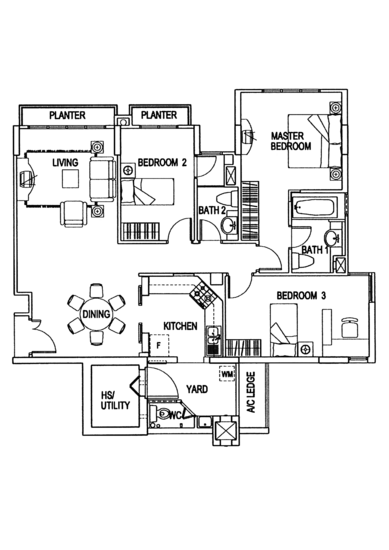Lilydale - Floor Plan