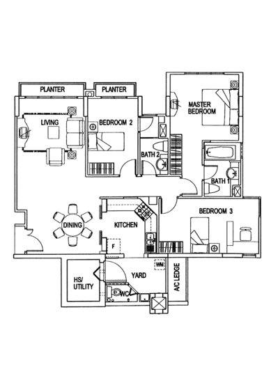 Lilydale - Floor Plan