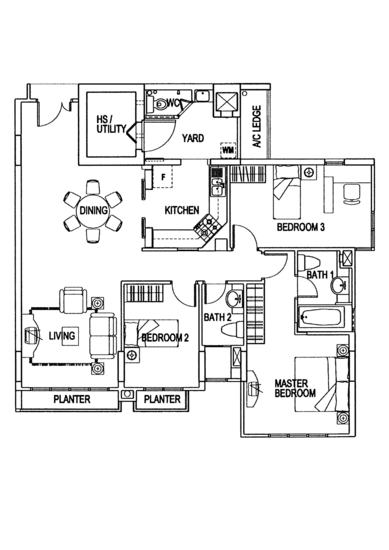 Lilydale - Floor Plan