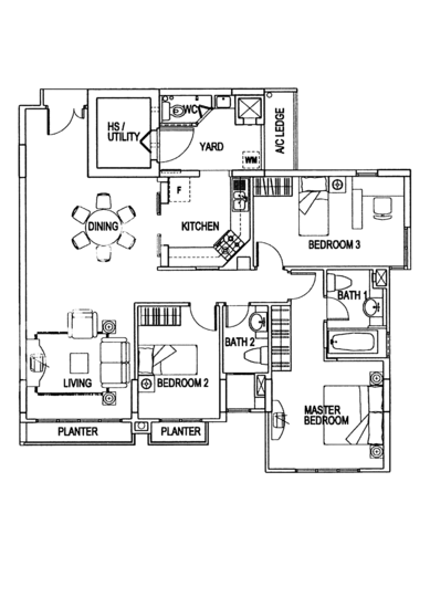 Lilydale - Floor Plan