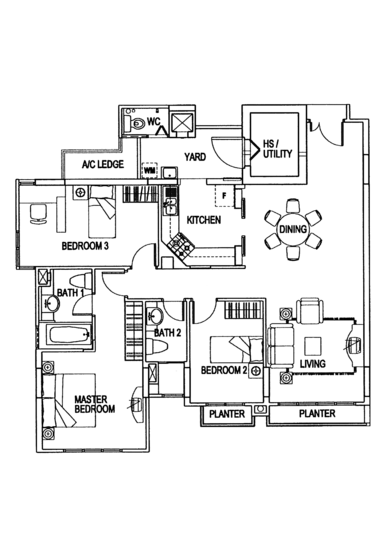 Lilydale - Floor Plan