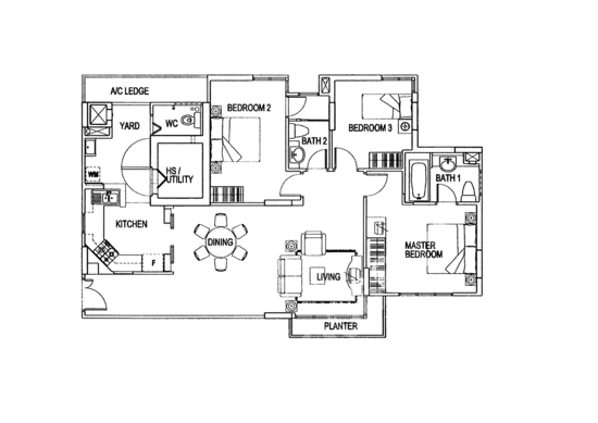 Lilydale - Floor Plan