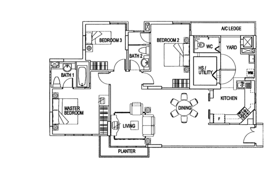 Lilydale - Floor Plan