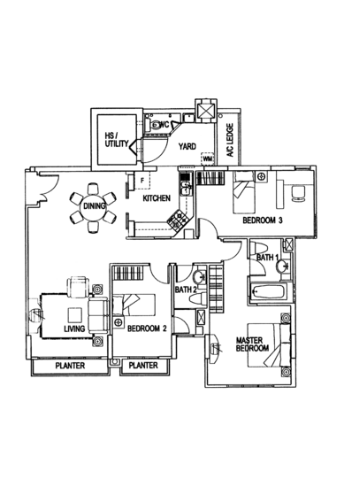 Lilydale - Floor Plan