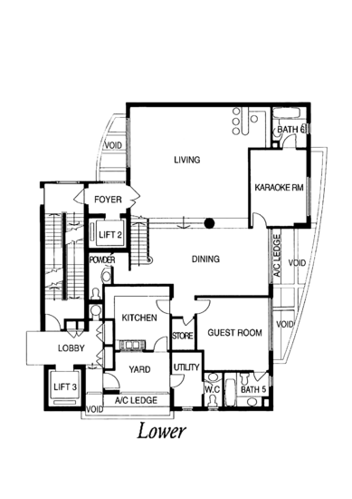 7 Draycott Drive - Floor Plan
