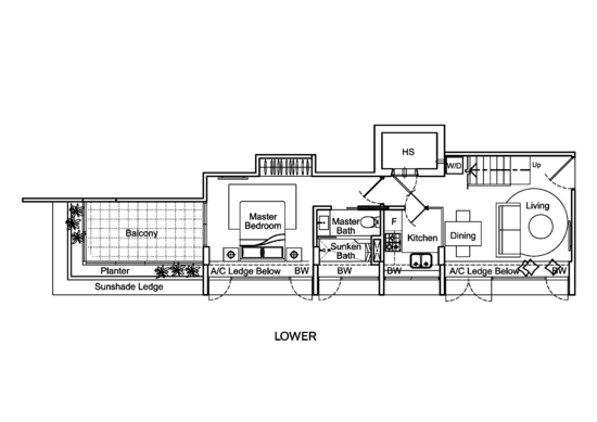 Casa Fortuna - Floor Plan