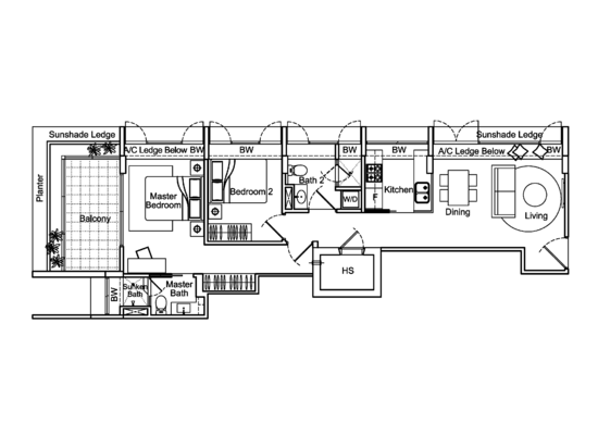 Casa Fortuna - Floor Plan