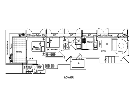 Casa Fortuna - Floor Plan