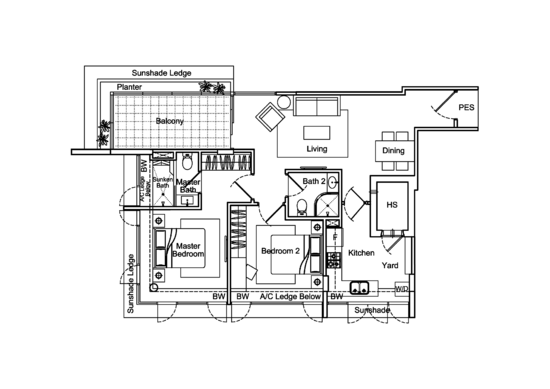 Casa Fortuna - Floor Plan