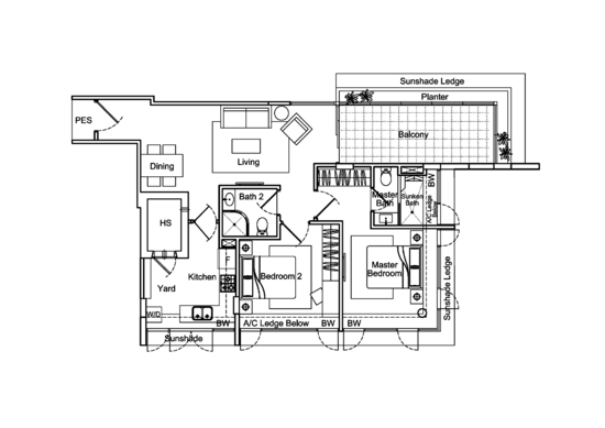 Casa Fortuna - Floor Plan