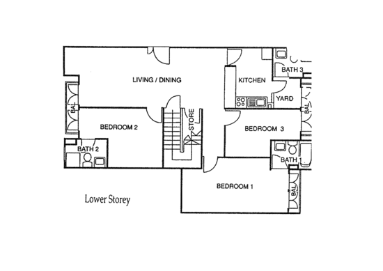 La Meyer - Floor Plan