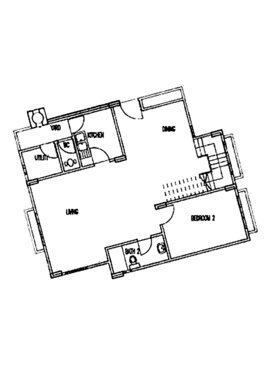 Bayville Condo - Floor Plan