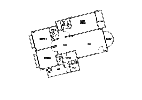 Bayville Condo - Floor Plan