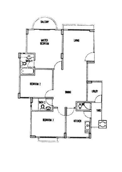 Bayville Condo - Floor Plan