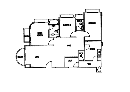 Bayville Condo - Floor Plan