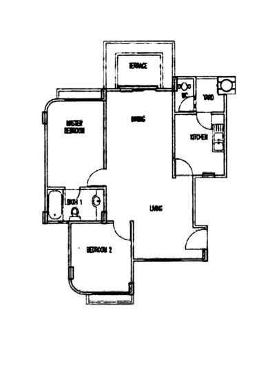 Bayville Condo - Floor Plan