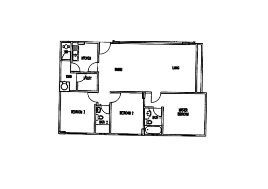 Bayville Condo - Floor Plan