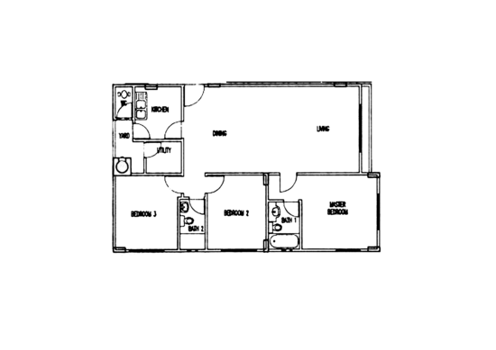 Bayville Condo - Floor Plan