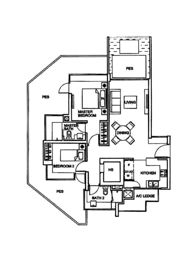 Oasis Garden - Floor Plan