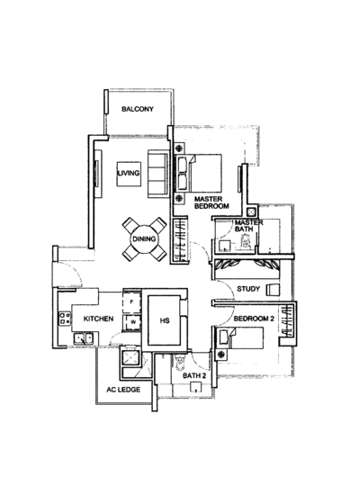 Oasis Garden - Floor Plan