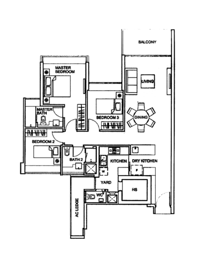 Oasis Garden - Floor Plan