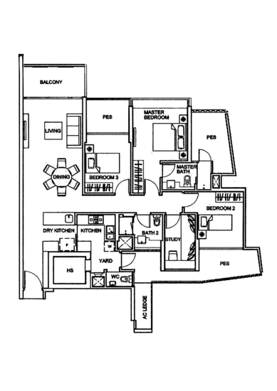 Oasis Garden - Floor Plan