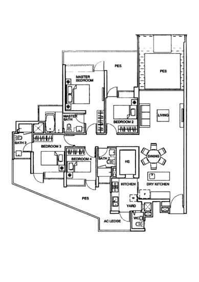 Oasis Garden - Floor Plan