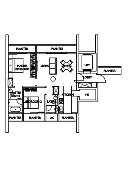 Goodwood Residence, 261 Bukit Timah Road, 2 Bedrooms, 1,119 sqft, Condominium For Rent, by Jenny Lau Wee Eng, 16461820 - PropertyGuru.com.sg
