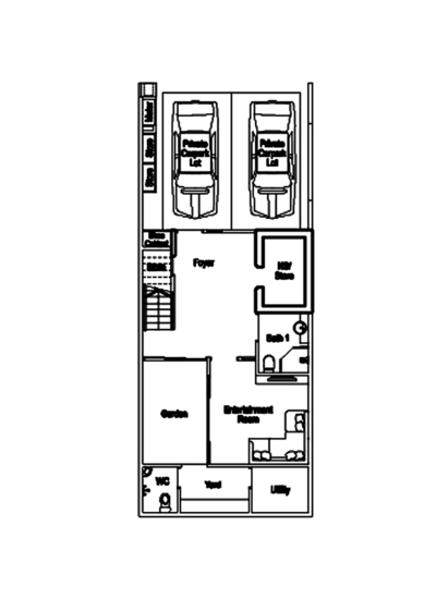 Hillcrest Villa - Floor Plan