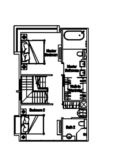 Hillcrest Villa - Floor Plan
