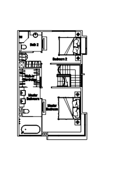 Hillcrest Villa - Floor Plan