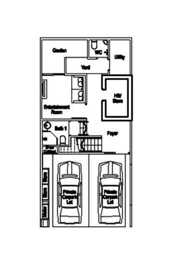 Hillcrest Villa - Floor Plan