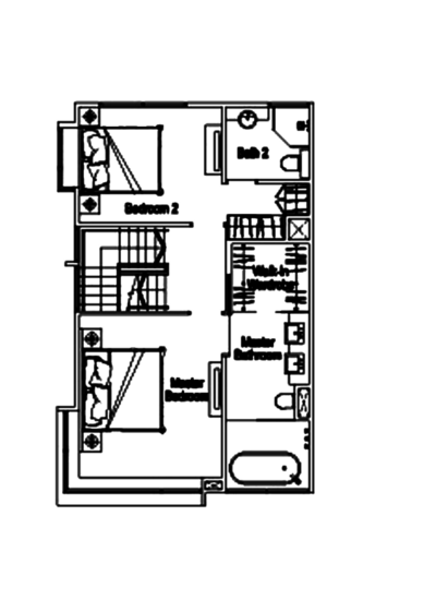 Hillcrest Villa - Floor Plan
