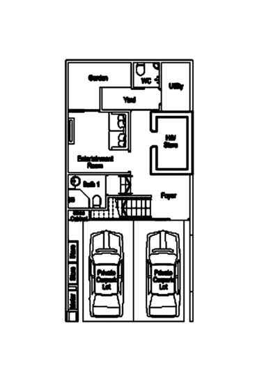 Hillcrest Villa - Floor Plan