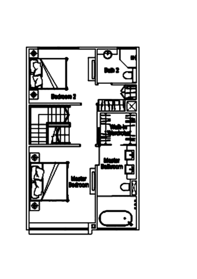 Hillcrest Villa - Floor Plan
