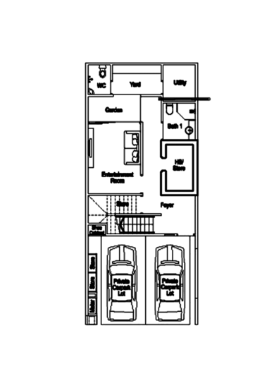 Hillcrest Villa - Floor Plan