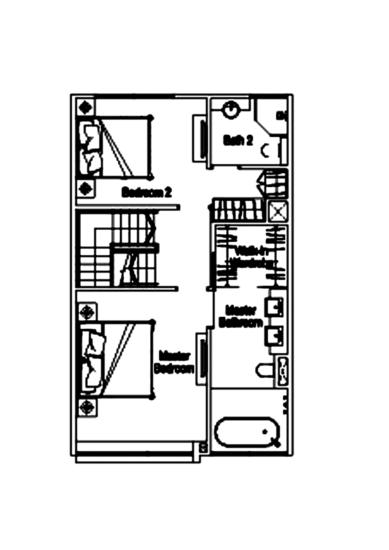 Hillcrest Villa - Floor Plan