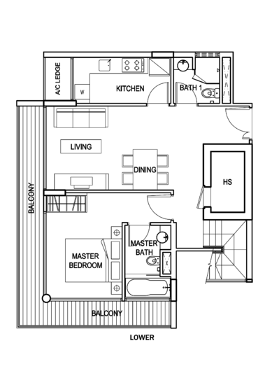 The Adara - Floor Plan