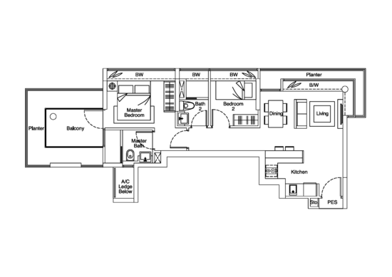The Verve - Floor Plan