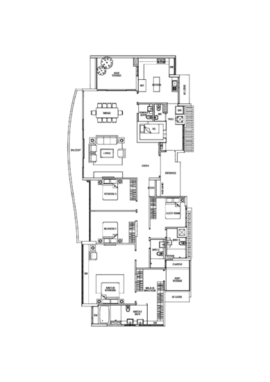 Waterfront Waves - Floor Plan