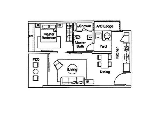 Ferraria Park Condo - Floor Plan